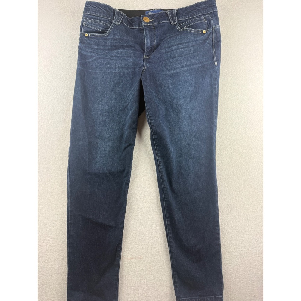 Democracy Ab solution Skinny Jeans Dark Indigo Blue B1176BKAN Womens 14